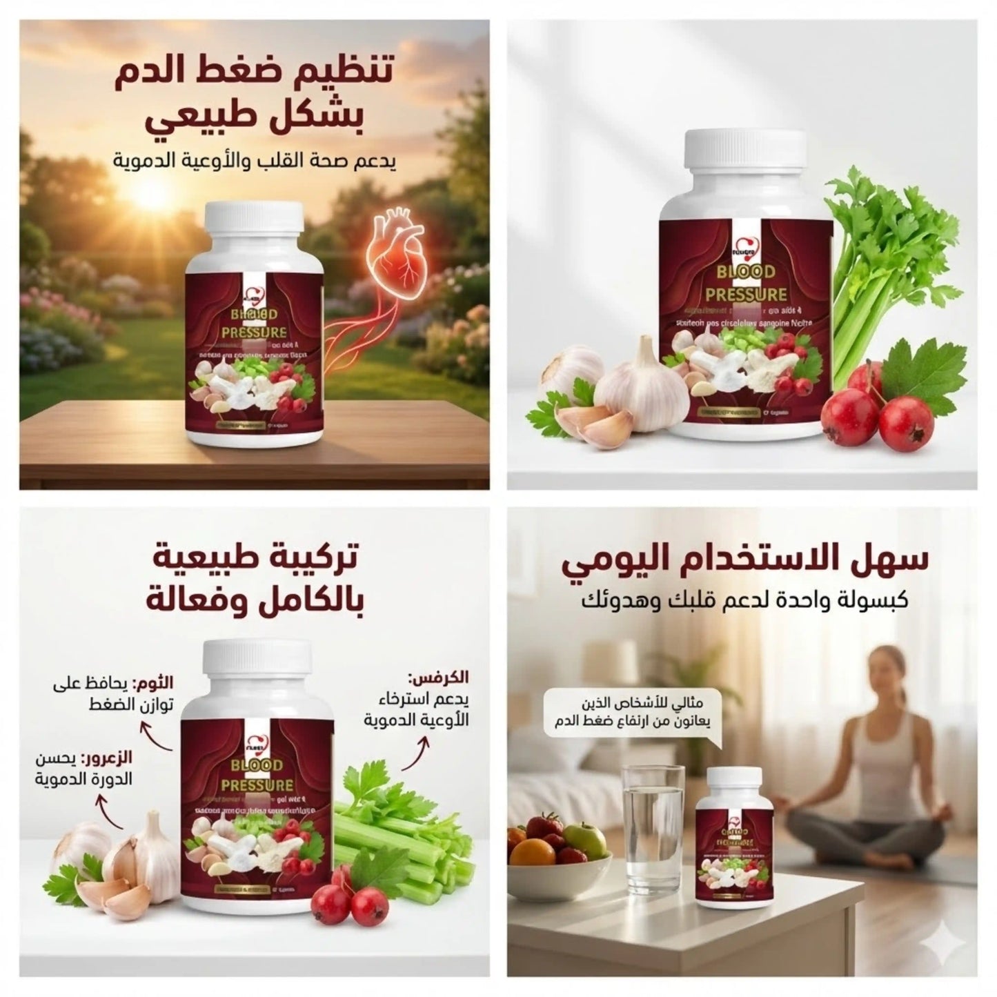 باقة الصحة المتكاملة (أربع منتجات بثمن واحد)