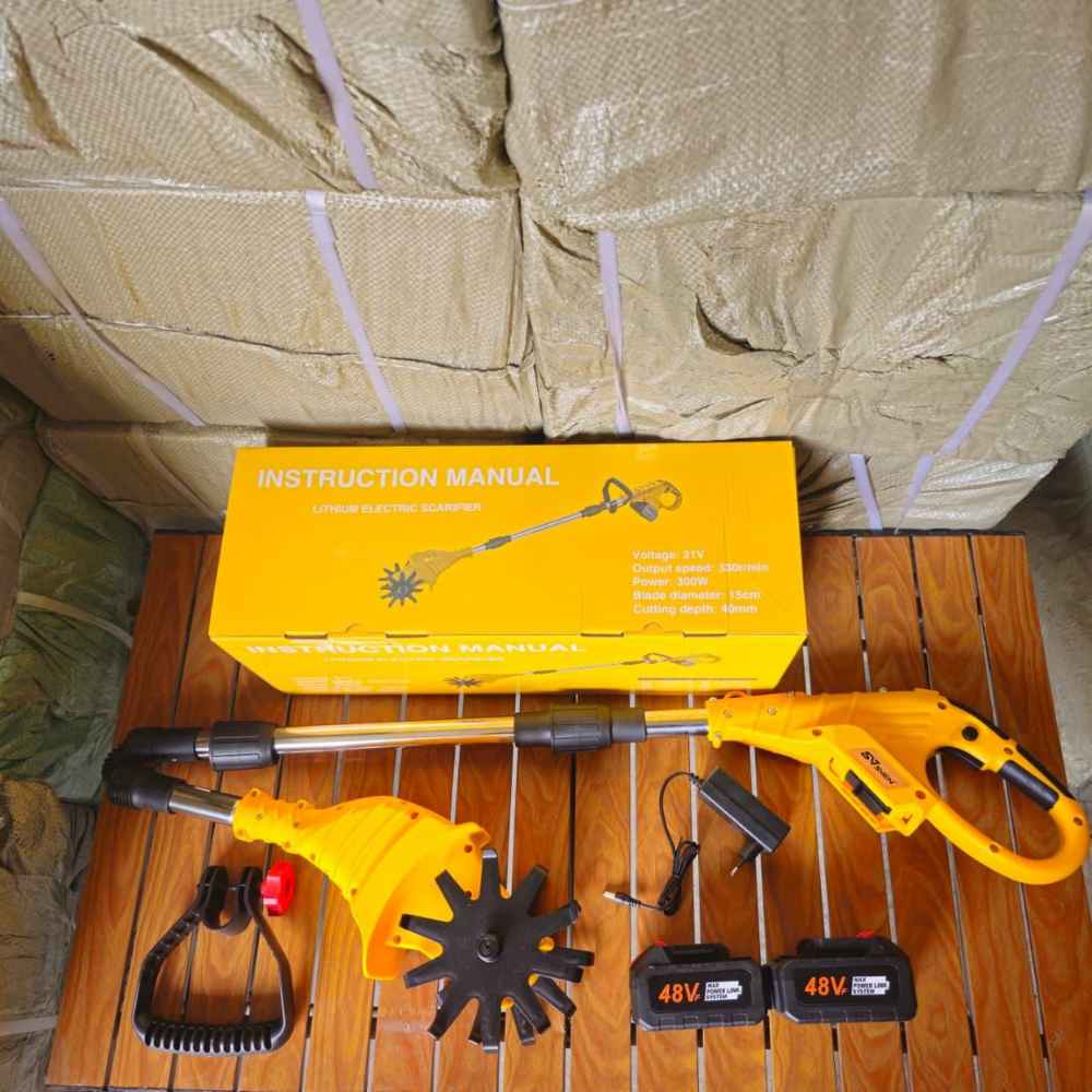 Portable Cordless Rotavator , محراث دوار لاسلكي محمول