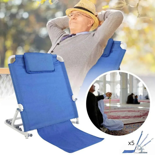 مسند طبي للظهر و الرقبة قابل للطي (المنزل ، الشاطئ ،المسجد.)